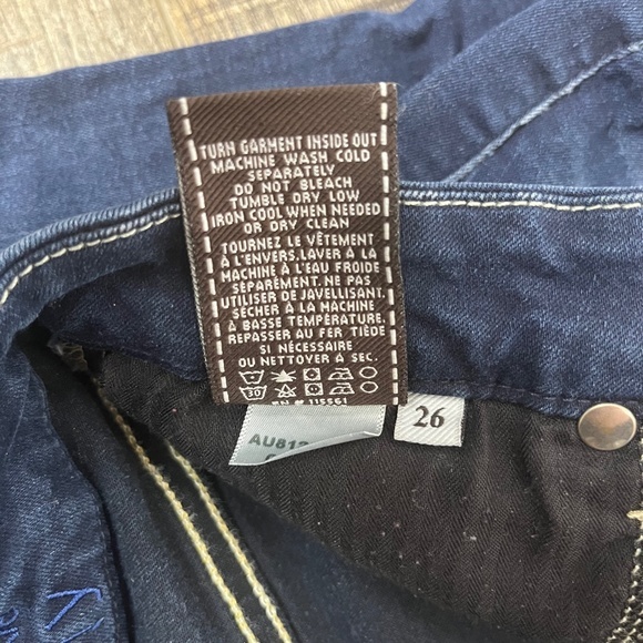 7 For All Mankind Skinny Jeans Pants Denim ((size 26)) - Picture 9 of 9